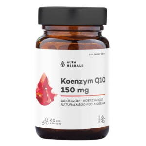 AURA HERBALS Koenzym Q10 150 mg (60 kapsułek) – Nuvalia