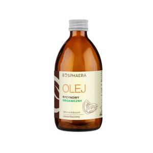 Olej rycynowy ekologiczny BOSPHAERA (500 ml) – Nuvalia