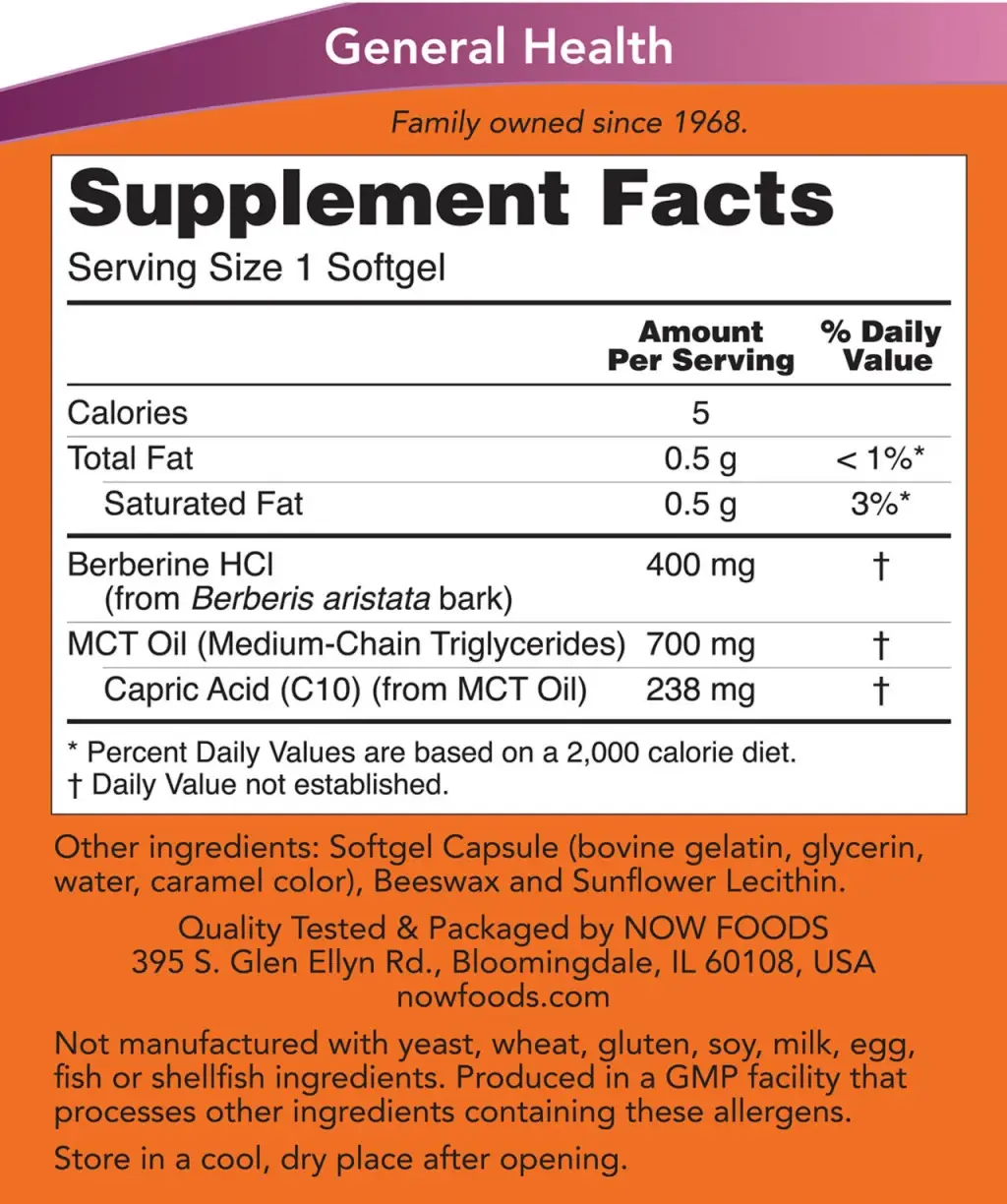 Berberine Glucose* Support - obrazek 2