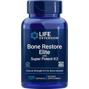 Bone Restore Elite z super silnym witaminą K2 – 120 kapsułek – Nuvalia