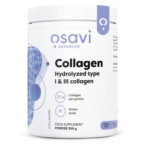 Peptydy kolagenowe – hydrolizowane typu 1 i 3 – 300 g – Nuvalia