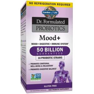 Dr. Formulated Probiotics Mood+ - 60 vcaps - Nuvalia
