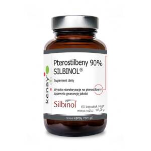 KENAY Pterostilbene 90% SILBINOL (60 caps) - Nuvalia