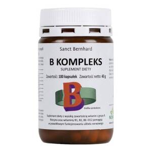 KRAUTERHAUS SANCT BERNHARD B Complex (100 caps) - Nuvalia