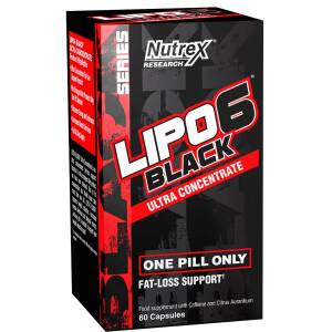Lipo-6 Black Ultra Concentrate - 60 caps - Nuvalia