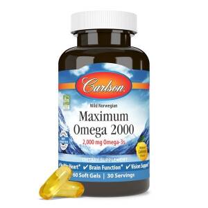 Maximum Omega 2000 - 60 softgels - Nuvalia