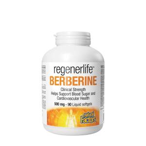Natural Factors Berberine LipoMicel Matrix - 500 mg Berberine (90 Softgels) - Nuvalia