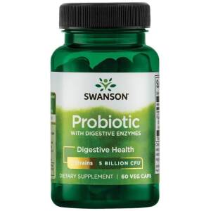Probiotic with Digestive Enzymes - 60 vcaps - Nuvalia