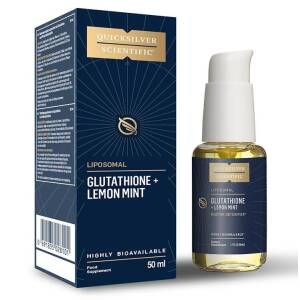 QUICKSILVER Liposomal Glutathione + Lemon Mint EU (50 ml) - Nuvalia