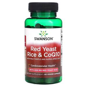 Red Yeast Rice & CoQ10 - 60 vcaps - Nuvalia