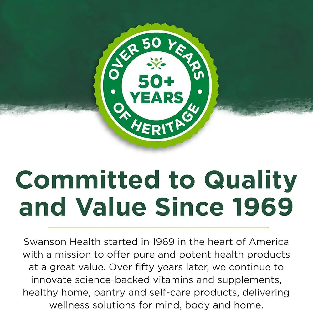 SWANSON Daily B-complex 100kaps - obrazek 7