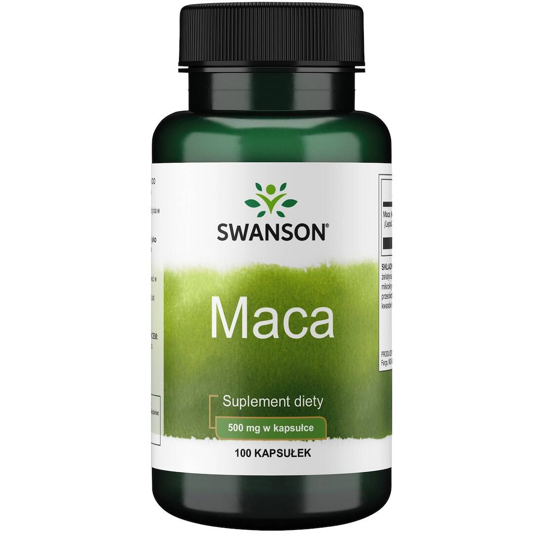 SWANSON Maca 500mg 100 kaps - Nuvalia