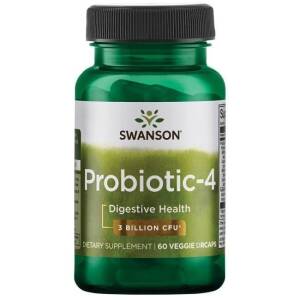 SWANSON Probiotic-4 60kaps - Nuvalia
