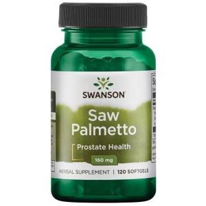SWANSON Saw Palmetto extract 160mg 120sgels - Nuvalia
