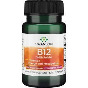 SWANSON Witamina B-12 1000mcg 100 do ssania - Nuvalia