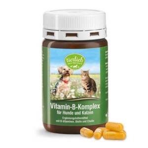 TIERLIEB Vitamin B-Complex for Dogs and Cats (120 caps) - Nuvalia