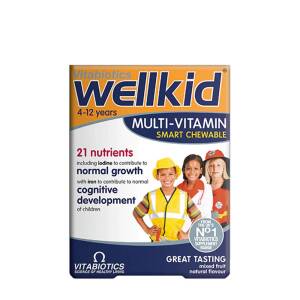 Vitabiotics Wellkid Chewable Tablets (30 Tablets) - Nuvalia