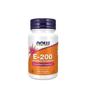 Vitamin E-200 - Natural (Mixed Tocopherols) - 100 softgels - Nuvalia