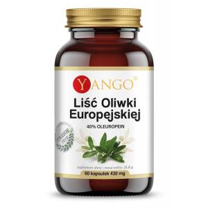 YANGO European Olive Leaf - 40% oleuropein (60 caps) - Nuvalia