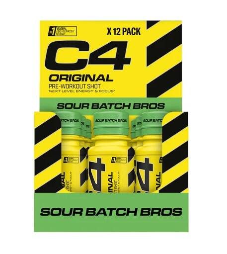 C4 Original – napój przedtreningowy w postaci shotu