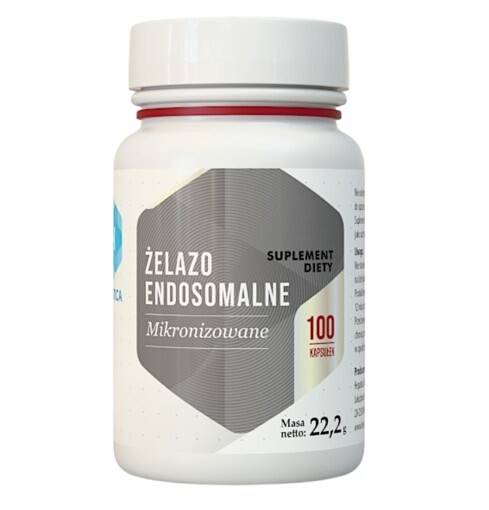 HEPATICA Żelazo endosomalne (100 kaps.) - Nuvalia