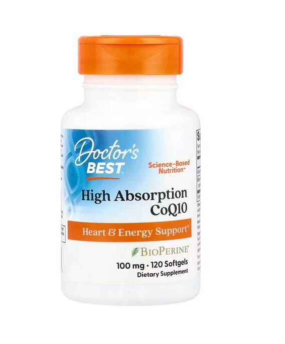 High Absorption CoQ10 with BioPerine