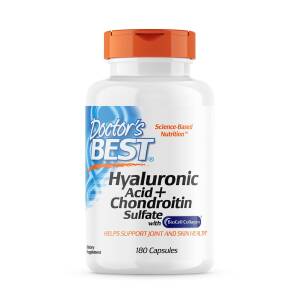 Hyaluronic Acid + Chondroitin Sulfate with BioCell Collagen - 180 caps - Nuvalia