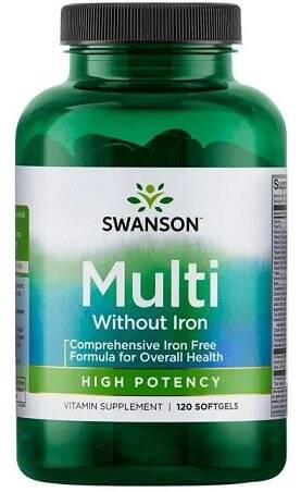 Multi Without Iron - 120 softgels - Nuvalia