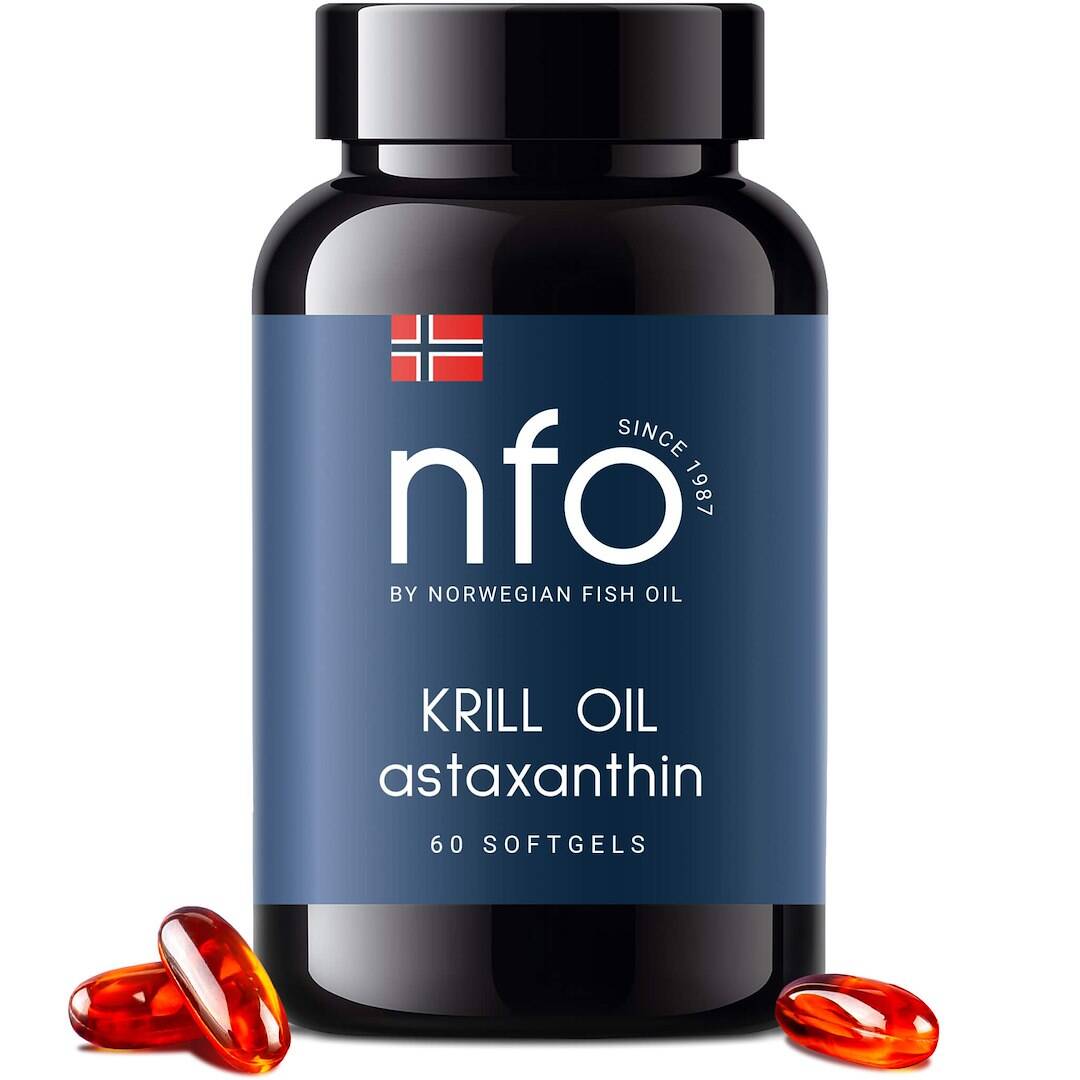 NFO Krill Oil Astaxanthin (60 caps) - Nuvalia