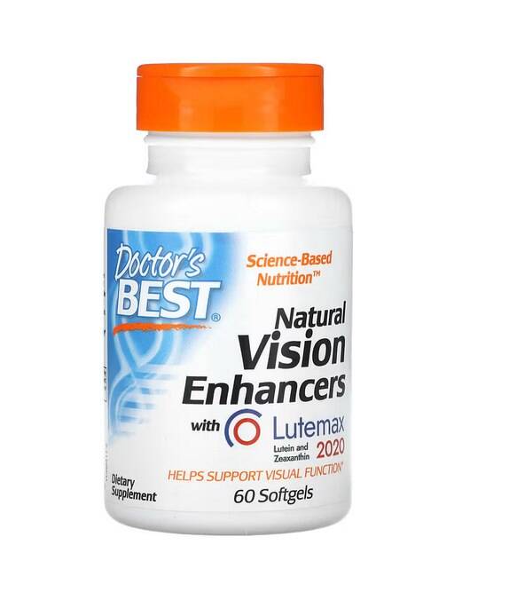 Natural Vision Enhancers - 60 softgels - Nuvalia