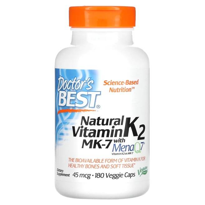 Naturalna witamina K2 MK7 z MenaQ7
