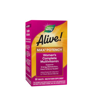 Natures Way Alive!® Max3 Potency Women’s Multivitamin (90 Tablets) - Nuvalia