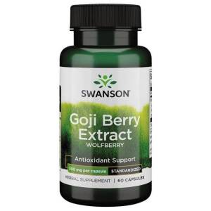 SWANSON Goji extract 500mg 60kaps - Nuvalia