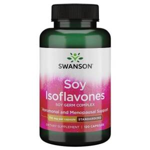 SWANSON Izoflawony sojowe 120 kaps - Nuvalia